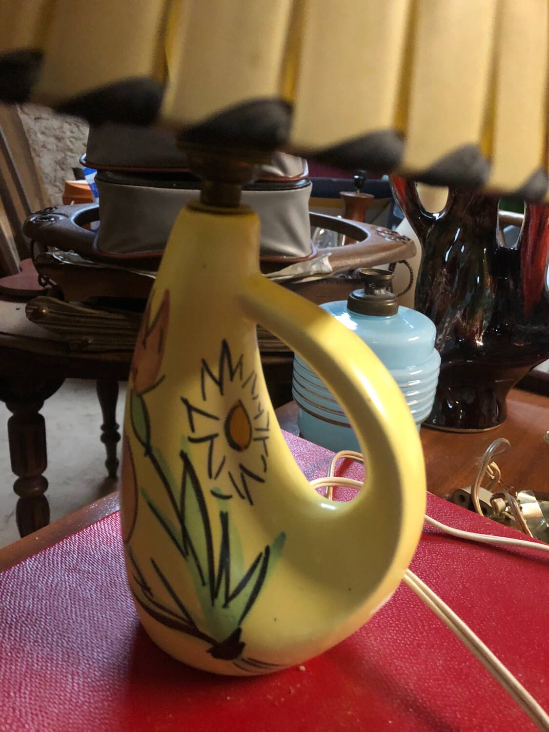 Vintage ceramic lamp