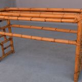 Console bambou années 60
