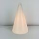 Lampe conique Teepee SCE, verre blanc, design