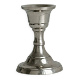 Small lightweight metal candlestick