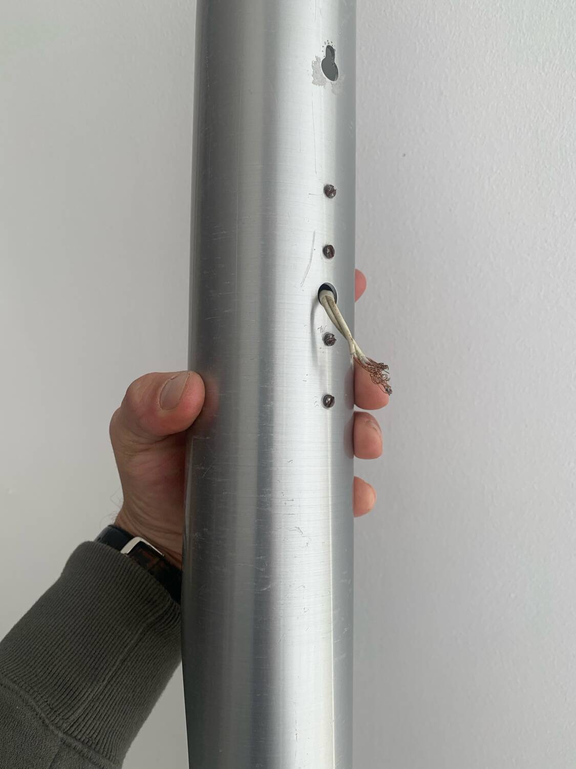 Pair of Vintage Raak Fuga Wall Lamps circa 1970 Space Age