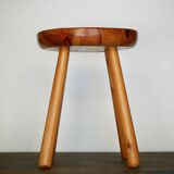 Vintage stool in the style of Charlotte Perriand, 1960s