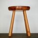 Vintage stool in the style of Charlotte Perriand, 1960s.