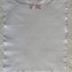 4 antique tea towels - honeycomb - monogrammed JM