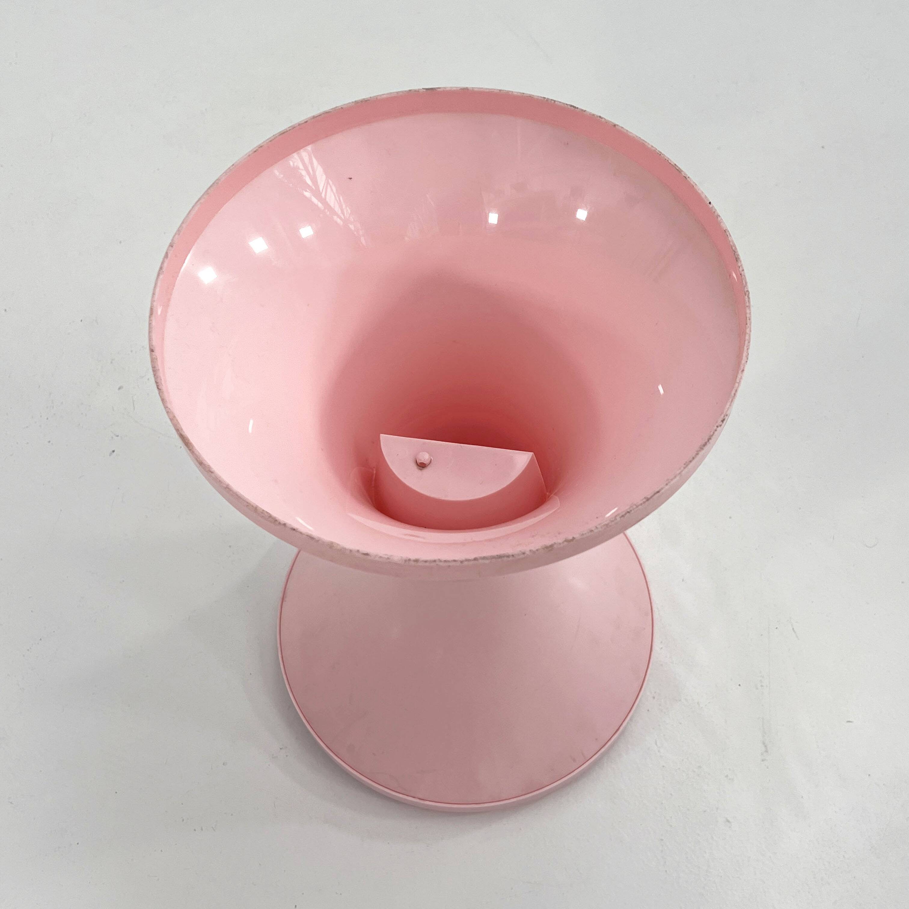 Stamp Space Age Pink Stool, 1980