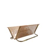 Hollywood regency magazine rack, Italy 1970s