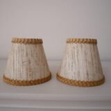 Set of cloth lampshades, with pliers