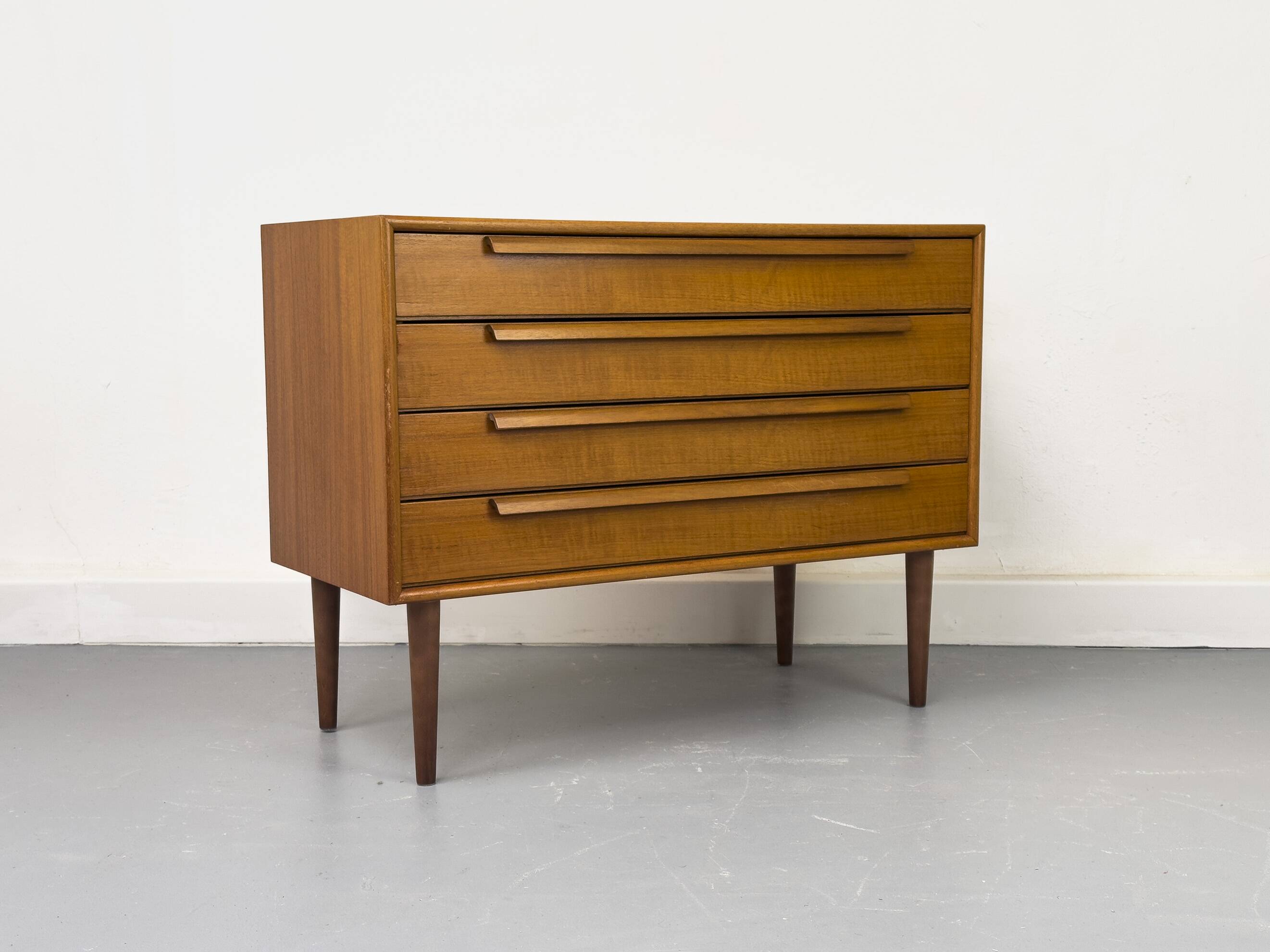 Teak chest of drawers from WK Möbel, 1960s