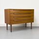 Teak chest of drawers from WK Möbel, 1960s