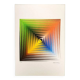Lithographie de Victor Vasarely, édition limitée et numérotée, années 1970