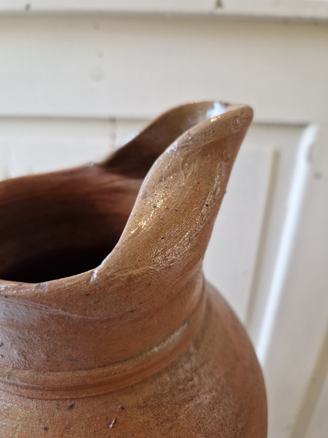 Large glazed stoneware water jug