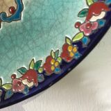 Longwy enamel plate