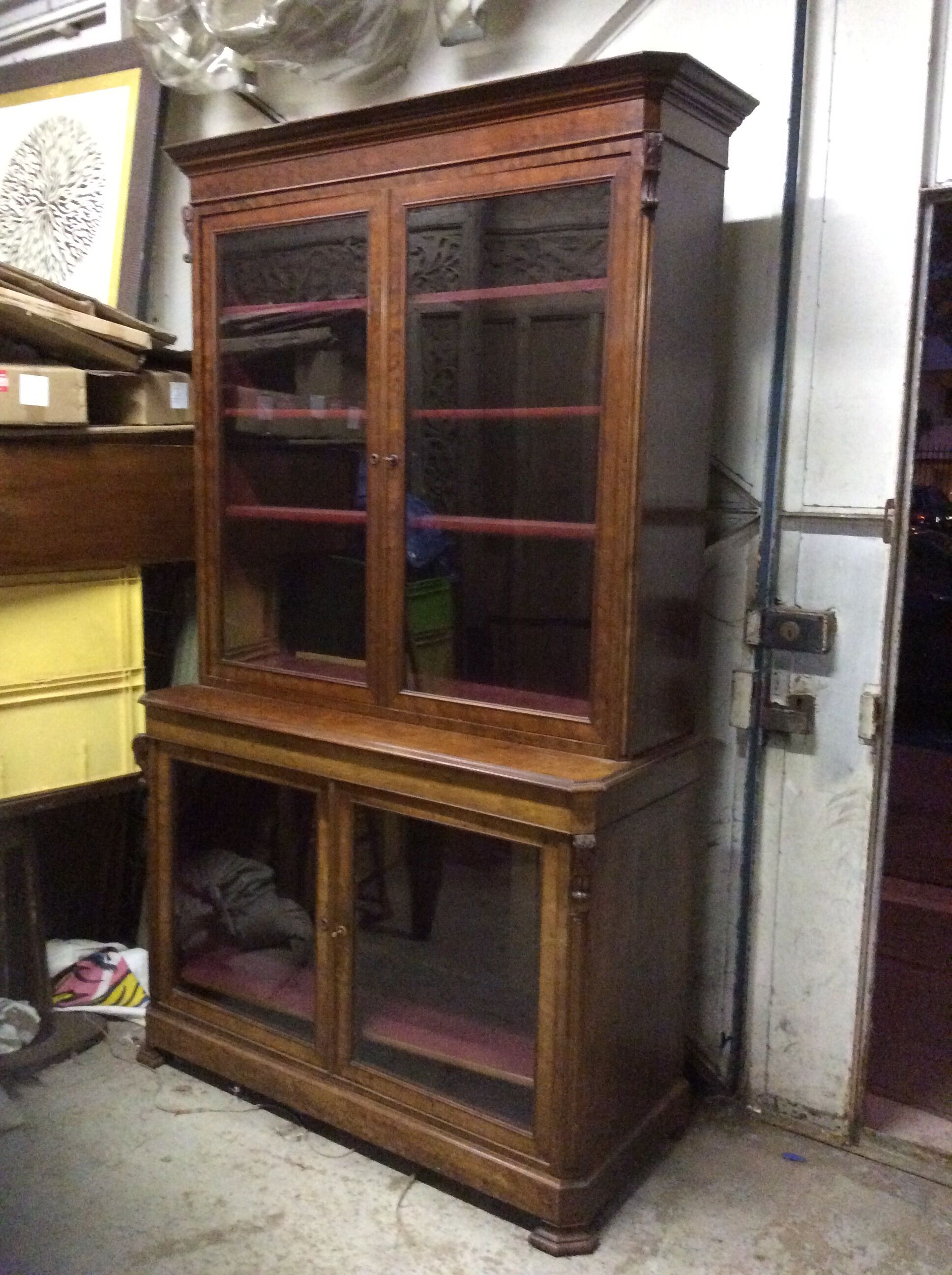 Buffet 2 body accajou time Louis Philippe