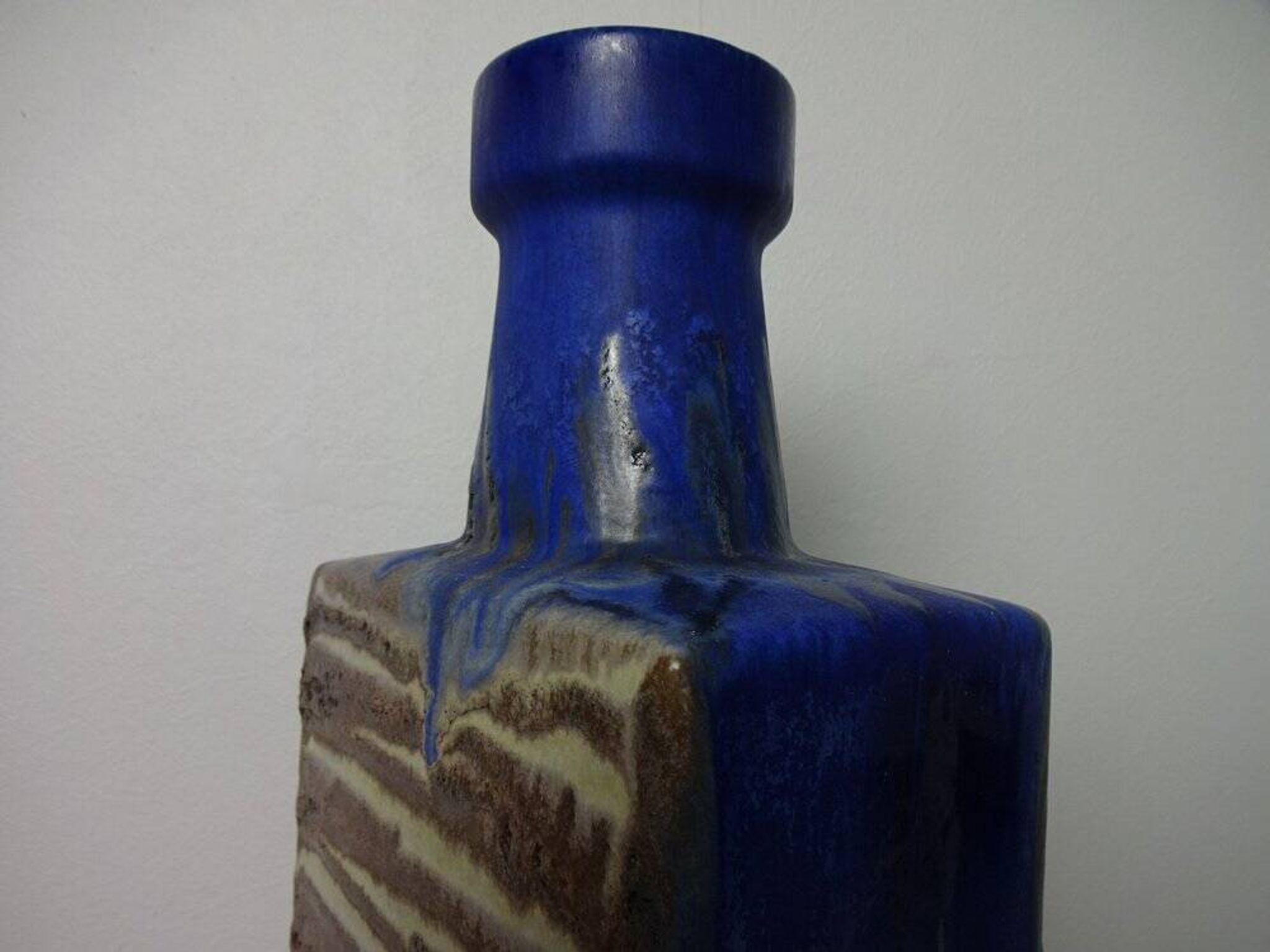 Large 281-49 Lava Ceramic Vase from Scheurich, 1970s