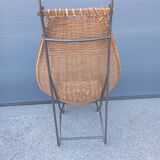 Fauteuil en rotin, 1980