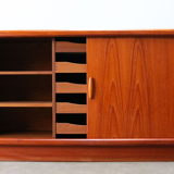 Dyrlund Denmark 1950s drum teak credence