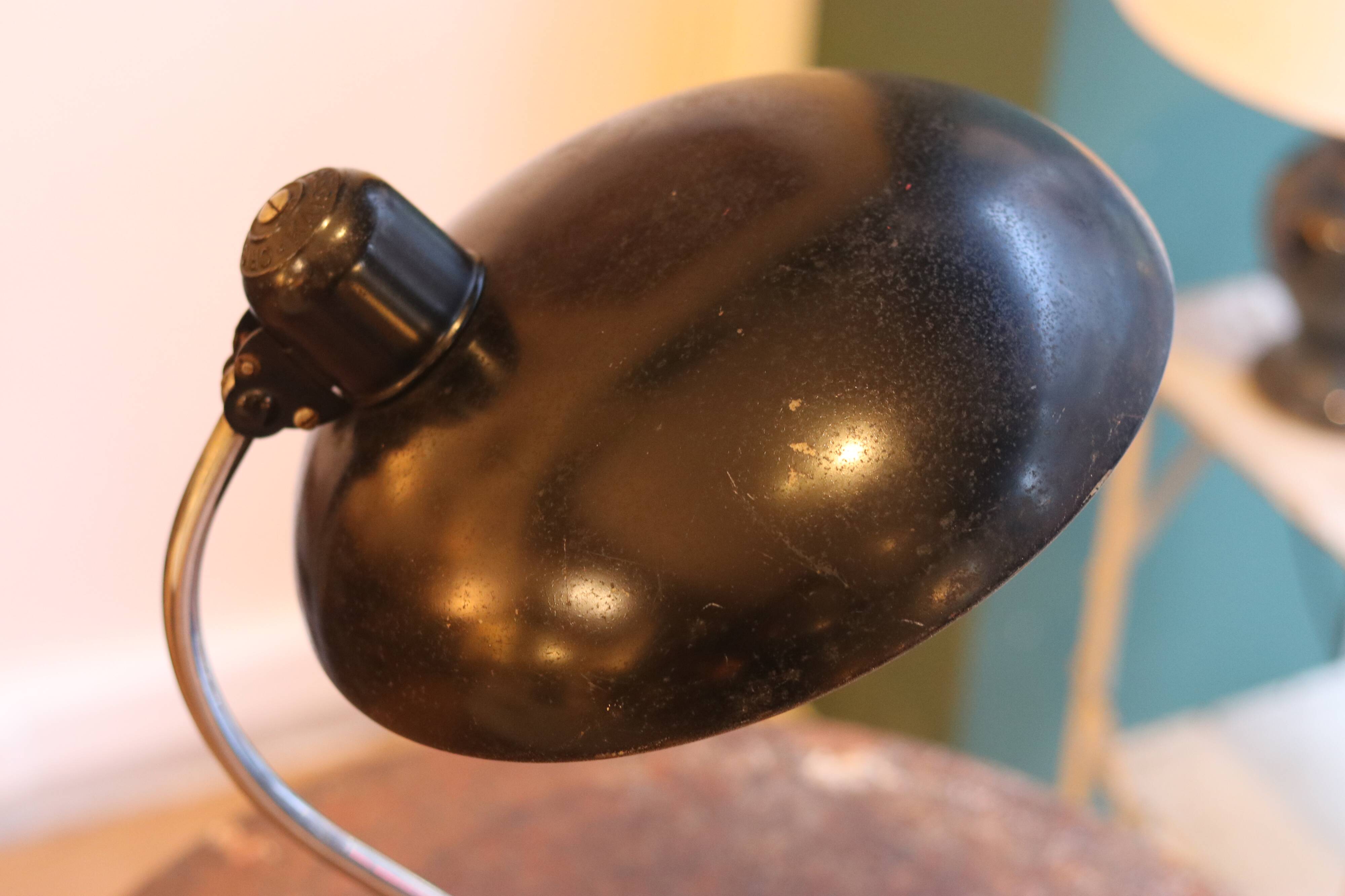 Kaiser Idell 6631 lamp, designed by Christian Dell (Bauhaus)