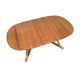Danish design extendable teak dining table from the 1960s