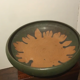Flamed terracotta dish