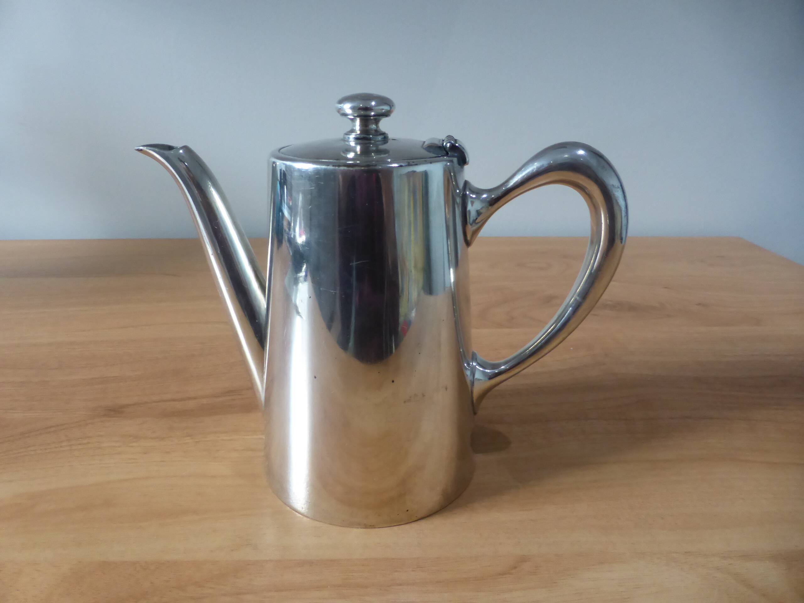 vintage Christofle silver-plated metal teapot 240538