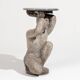 "Kneeling Strength" Pedestal Table