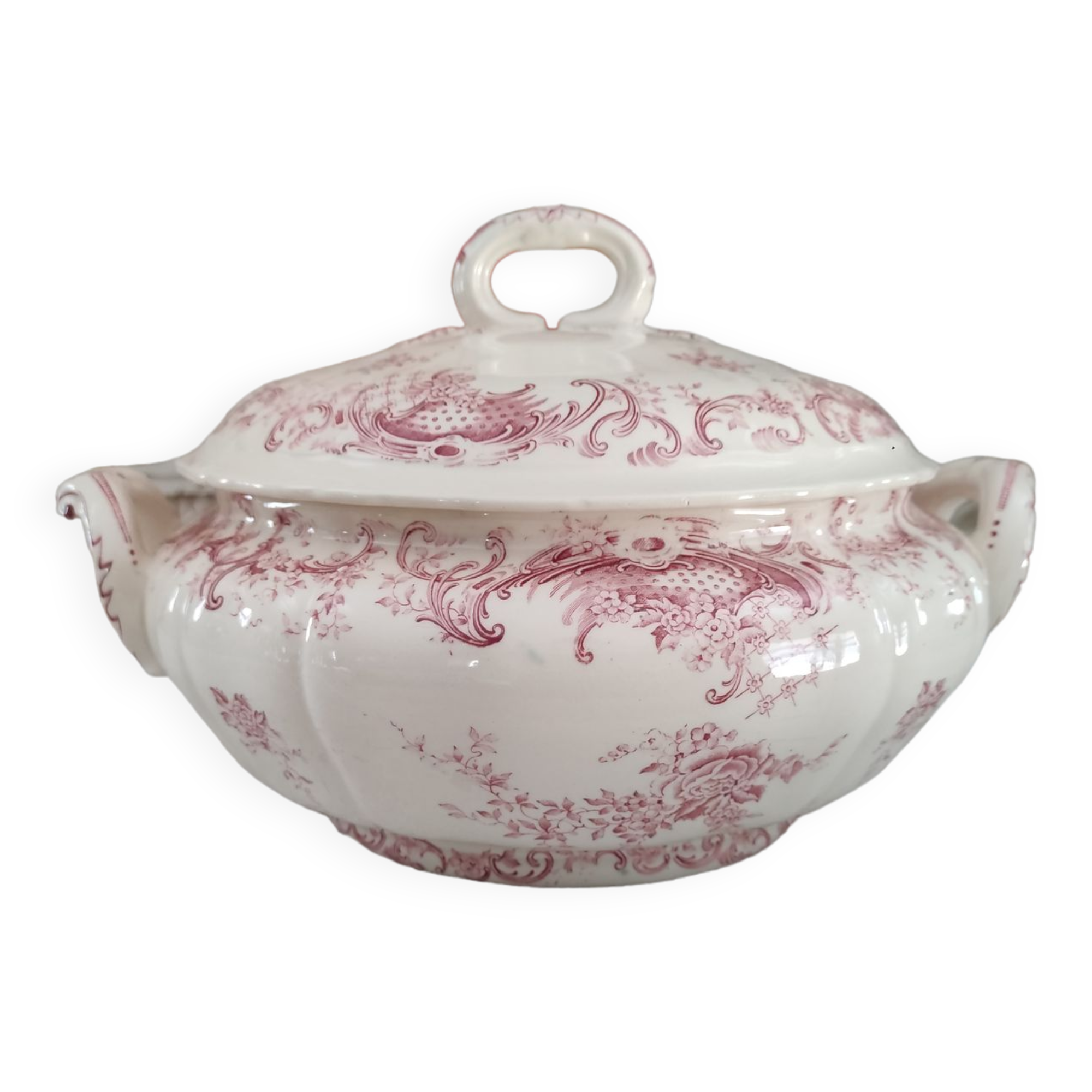 Villeroy & Boch tureen model Valeria red