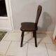 Old wooden chair brutalist vintage assembly