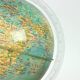 Globe lumineux en plastique, Tchécoslovaquie, années 1960