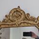 19th-century gilded wooden mirror