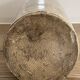 Beige stoneware bottle vase