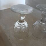 4 verres à liqueur anciens