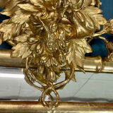 Exceptional mirror from the 1900s Height 218 Width 118 very good condition