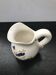 Former pitcher Vallauris ceramics white drawing vintage flowers