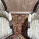 Paire de fauteuils - bergères de style Louis XVI