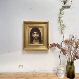 Oil portrait painting 'LE VAGABOND', after Anatola SOUNGOUROFF, circa 1977.