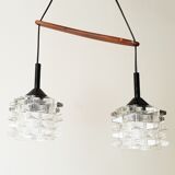 Scandinavian hanging lamp 1960
