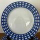 Lot de 3 assiettes à dessert Guy Degrenne Paréo bleu