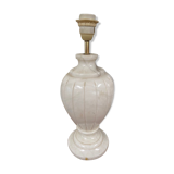 Alabaster lamp foot