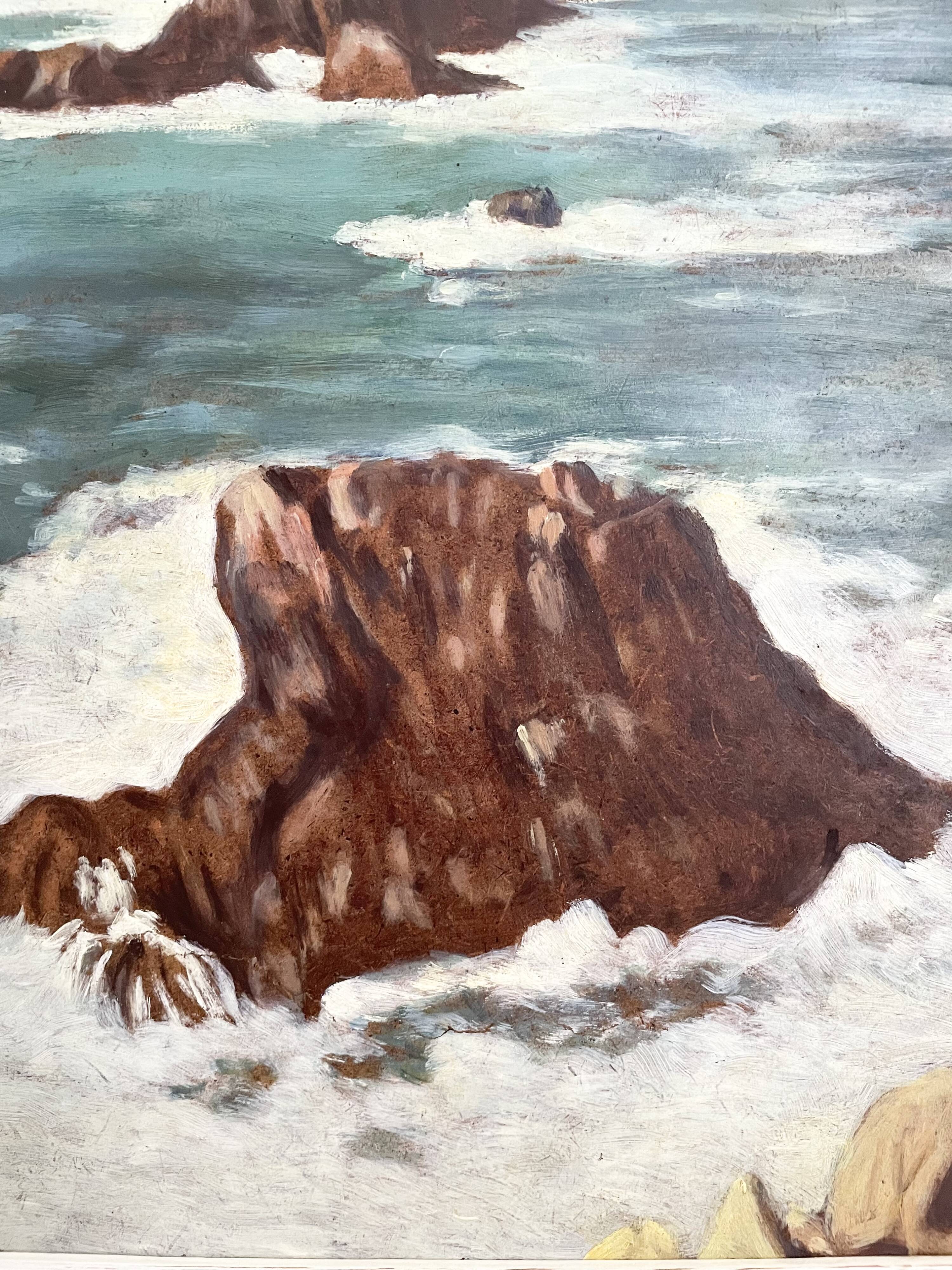 S.GAUTIER marine painting