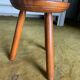 Tabouret tripode rond