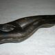 Nutcracker/hazelnut lower body female brass