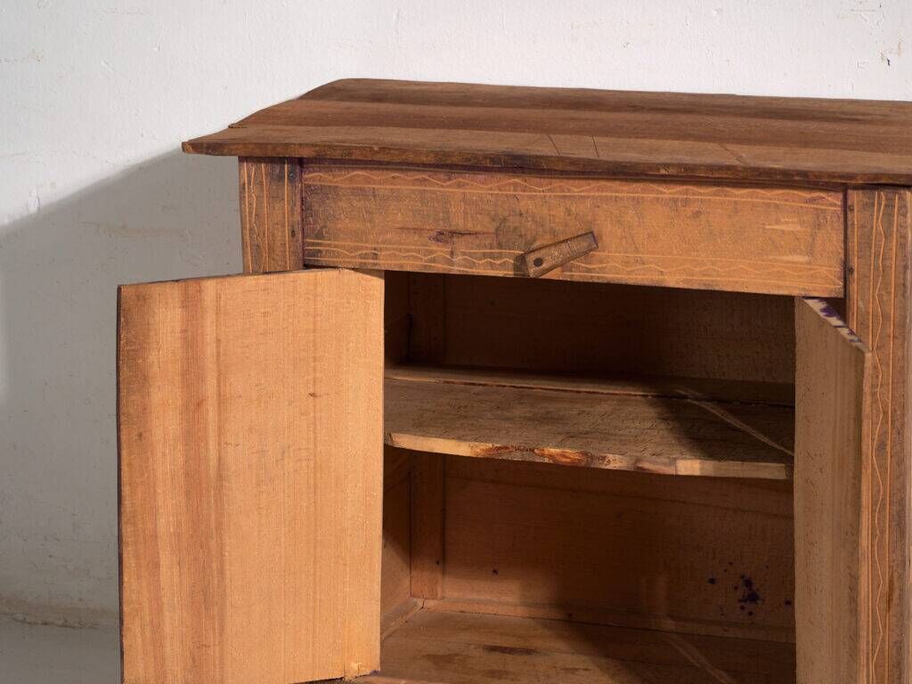 Antique low pine furniture – Central Europe, around 1870