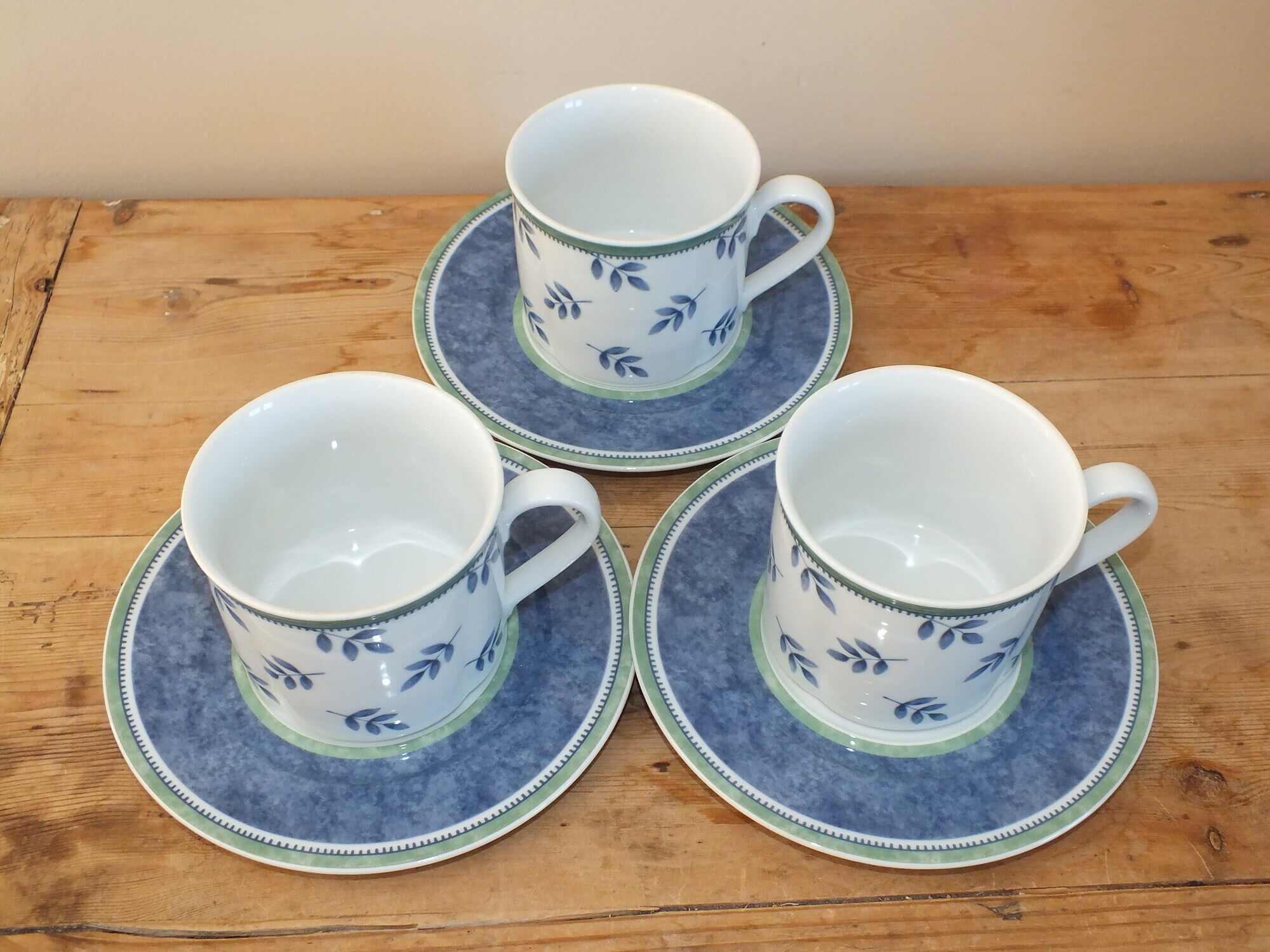 Rosenstein & Söhne 2 Tasses à thé Style Arare - Vert cuivre