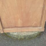 Art deco oak mirror
