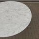 Original round Knoll Tulip dining table (120cm) Arabescato matte LIKE NEW!!