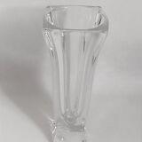 Crystal vase from Vannes 1950s Height 29 cm