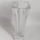 Crystal vase from Vannes 1950s Height 29 cm