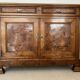 Family buffet in elm wood