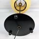 Lampe vintage abat-jour Rispal 1960
