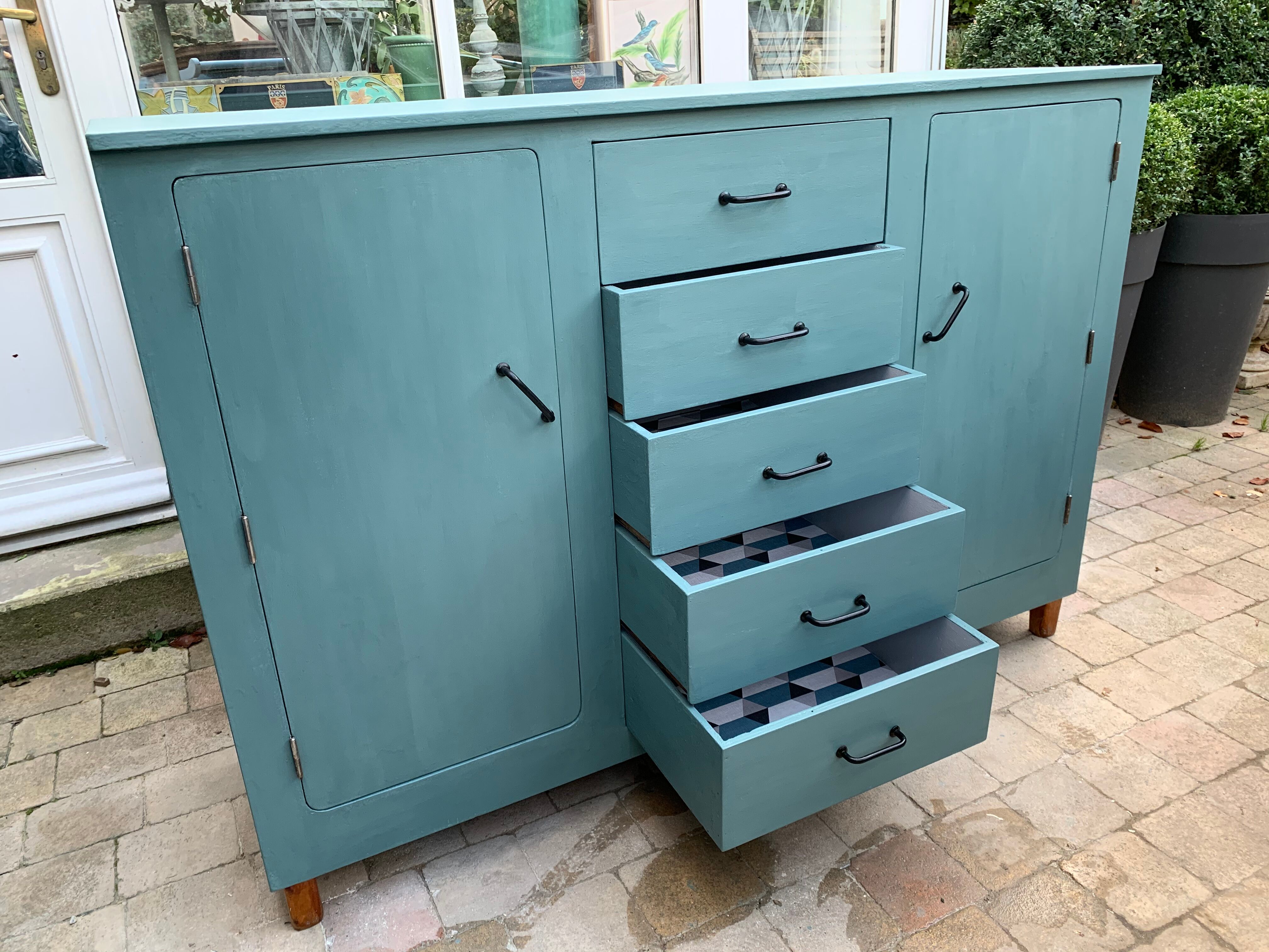Buffet vintage 50